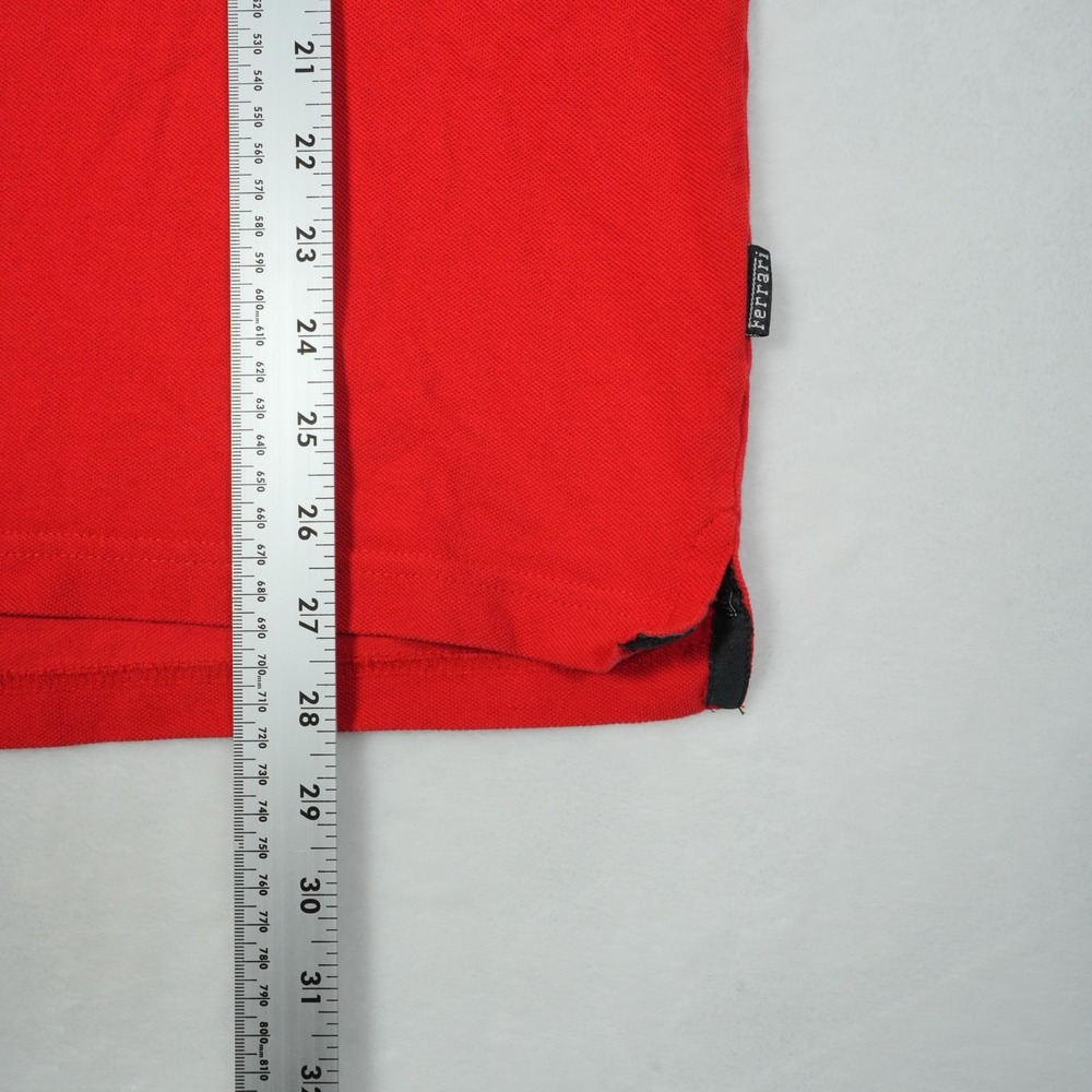 Ferrari Scarlet Polo with Emblem - Picture 8 of 10